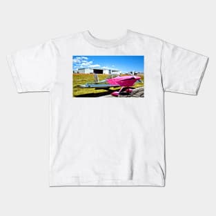 Pink Panther Aircraft Kids T-Shirt